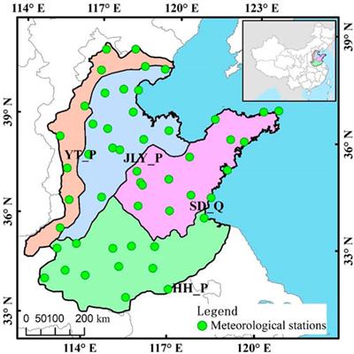 Spatiotemporal drought characteristics during growing seasons of the winter wheat and summer maize in the North China Plain